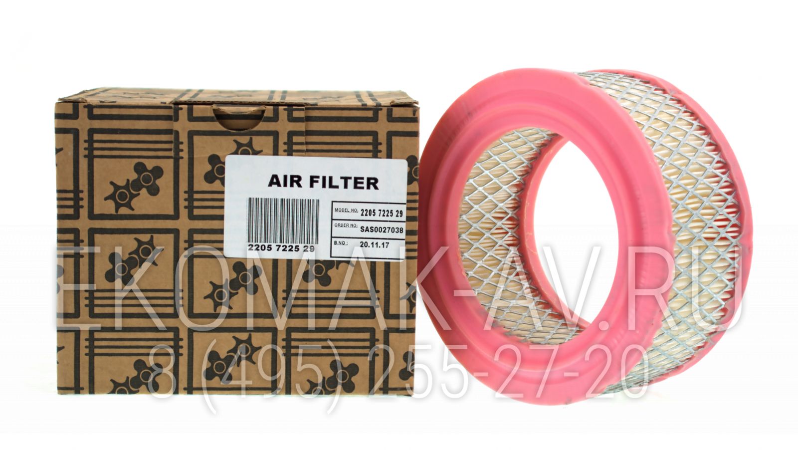 Воздушный фильтр 215406